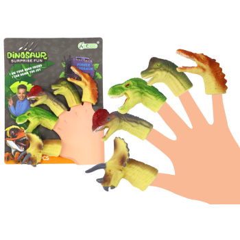 Dinozauru formas gumijas sensoro lelles