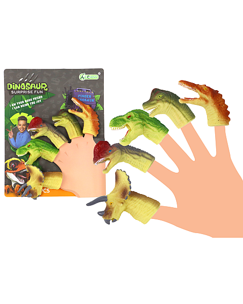 Dinozauru formas gumijas sensoro lelles