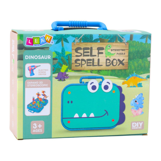 Dinozauru konstruktīvo klucīšu komplekts Konstruktoriši