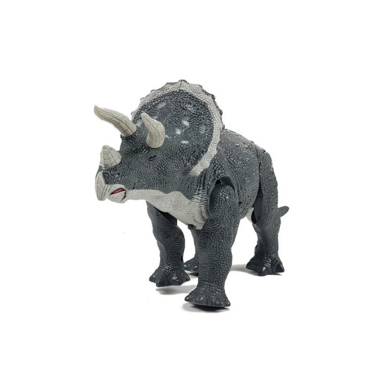 Liels ar baterijām darbināms Triceratops dinozaurs Dinozauri
