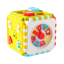 Izglītojošs krāsains kubs