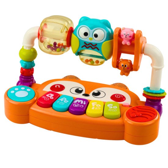 Oranžās izglītības klavieres Saimnieki