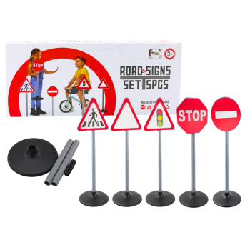 5 ceļa zīmju komplekts 70 cm