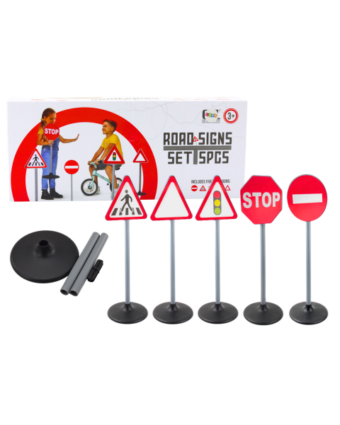 5 ceļa zīmju komplekts 70 cm