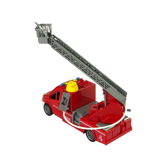 Fire Truck Red Water Sounds Lights Rotaļlietu automašīnas