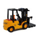 Forklift Moving Forks Sounds Lights Orange Rotaļlietu automašīnas