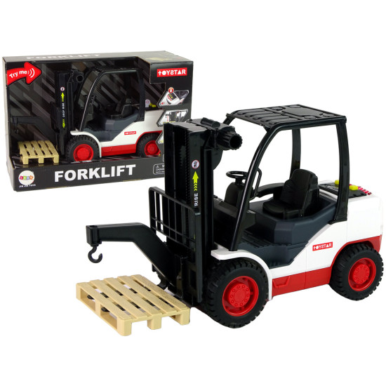 Forklift Truck Moving Fork Pallet. Rotaļlietu automašīnas