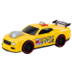 Race Car Lights Sounds Opening Engine Yellow Rotaļlietu automašīnas