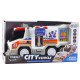 Ambulance City Ambulance Medical Vehicle Drive Lights Sounds Rotaļlietu automašīnas
