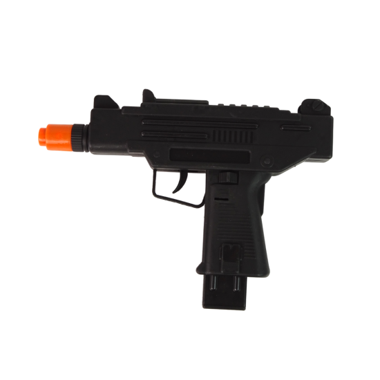 Melns šautuvas bērniem ar skaņas efektu Šautenes