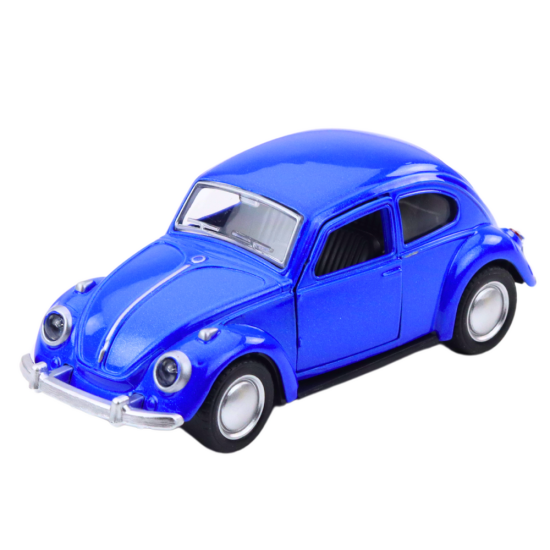 Classic Car Beetle Metal Friction Drive 1:36 Mix Toy cars