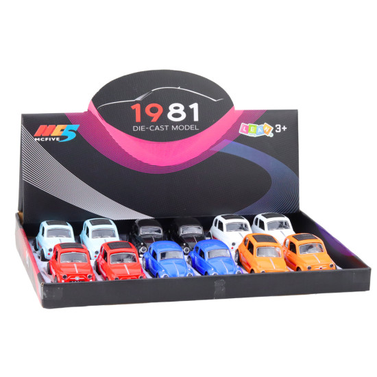 Classic Collector's Car With Opening Doors Drive 1:36 Rotaļlietu automašīnas