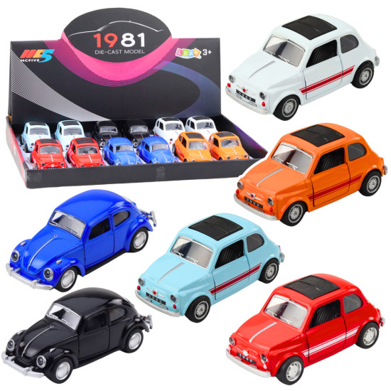 Classic Collector's Car With Opening Doors Drive 1:36 Rotaļlietu automašīnas