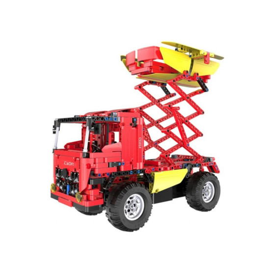 Attālinātās vadības betona maisītājs no konstrukcijas blokiem Konstruktoriši