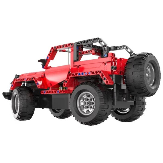 Konstruktora komplekts tālvadības džips Konstruktoriši