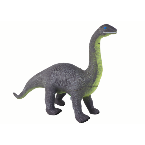 Large gray brachiosaurus dinosaur figure, 33cm Dinosaurs