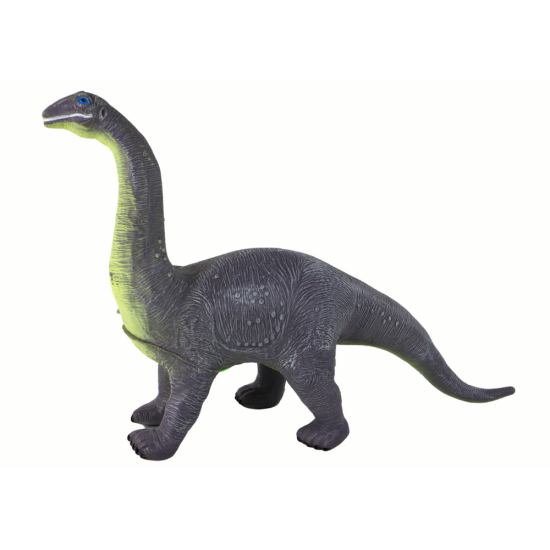 Large gray brachiosaurus dinosaur figure, 33cm Dinosaurs