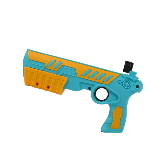 Liels lidmašīnu un bumbiņu palaišanas ierocis Šautenes