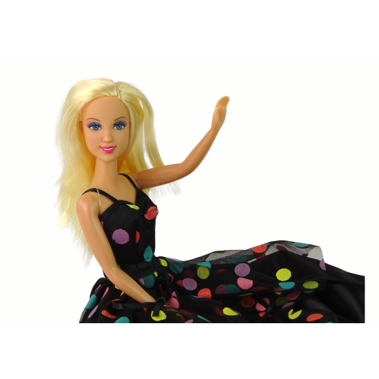 Lucy Doll, Black Polka Dot Dress, Long Leļļu un spēļu komplekti