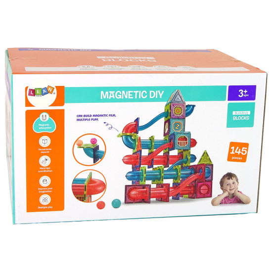 Magnētisko bloku bumbiņu slidkalniņš Konstruktoriši