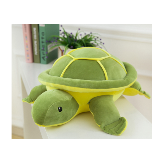 Mascot Plush Green Turtle 45 cm Plīša rotaļlietas