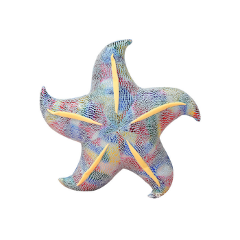 Plīša talismans Zvaigzne zils spilvens 45 cm