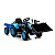 Zils elektriskais traktors BW-X002A ar kausu