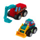 Set of Mini Construction Cars with Motor in a Bag 6 pcs. Rotaļlietu automašīnas