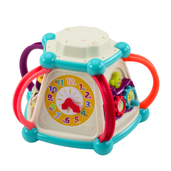 Multifunkcionāls izglītojošs kubs 7in1 Saimnieki