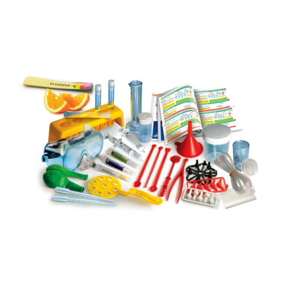 My Chemical Laboratory Set Polish Language Clementoni 60250 Saimnieki