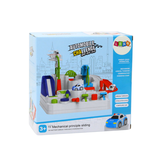 Obstacle Course Interactive Parking For Children Cars Rotaļlietu automašīnas