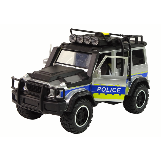 Off Road Police Car 1:14 Friction Drive Rotaļlietu automašīnas