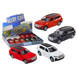 Pasažieru automašīna 1:32 Skaņas no vieglo Drive ar atvērtām metāla durvīm