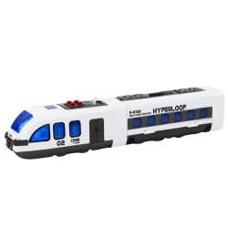 Pasažieru vilciens saliekamais-nolokāmais vilciens 