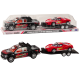 Pickup Truck With Tow Truck Semi-Trailer Sports Car Off-road Set Rotaļlietu automašīnas