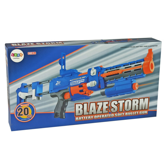 Zila šautene ar patronām Šautenes