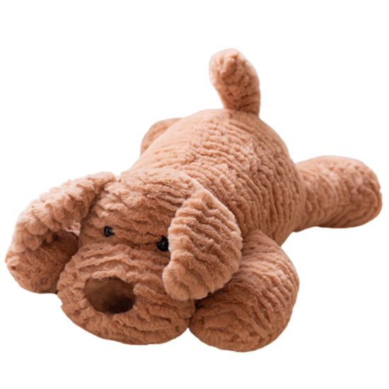Plüsch Maskottchen Kuscheltier Hund Beige 30cm Plīša rotaļlietas
