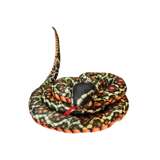 Plush Brown Snake Mascot 110 cm Plīša rotaļlietas