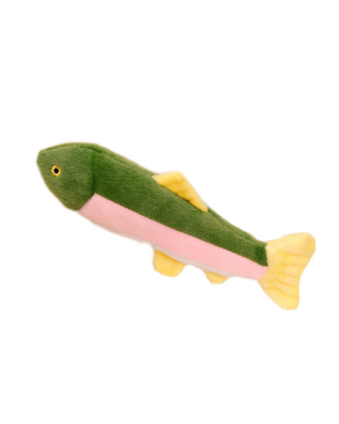 Plīša zivs ar kliedzienu Krāsains talismans 30cm