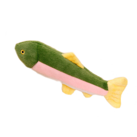 Plush Fish with Squeaker Colorful Mascot 30cm Plīša rotaļlietas