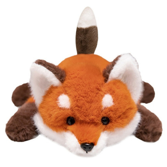 Plush Fox Cuddly Toy With Weighted Paws 30cm Plīša rotaļlietas