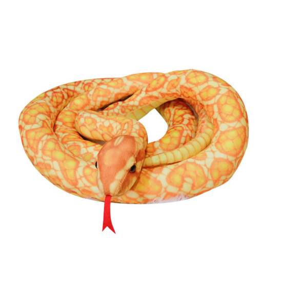 Plush Golden Snake Mascot 300 cm Plīša rotaļlietas