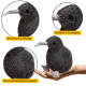 Plush Kiwi Bird Plush Toy Mascot Cuddly Toy Black 17cm Plīša rotaļlietas