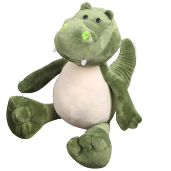 Plīša rotaļlieta krokodils zaļš 25cm