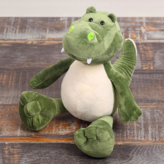 Plush Mascot Cuddly Toy Crocodile Green 25cm Plīša rotaļlietas