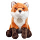Plush Mascot Cuddly Toy Fox Ginger Brown 23cm Plīša rotaļlietas