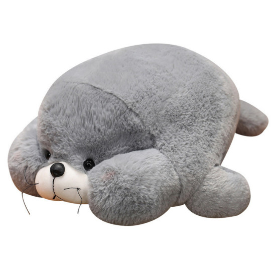 Plush Mascot Cuddly Toy Large Grey Seal 29cm Plīša rotaļlietas