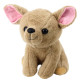 Plush Mascot Cuddly Toy Small Dog Chihuahua Beige 22cm Plīša rotaļlietas