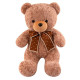 Plush Mascot Cuddly Toy Teddy Bear With Bow Polka Dots 45cm Plīša rotaļlietas