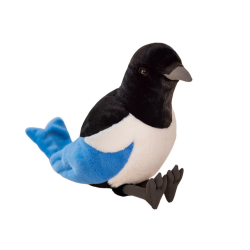 Plīša talismans Eirāzijas Magpie Blue 30cm